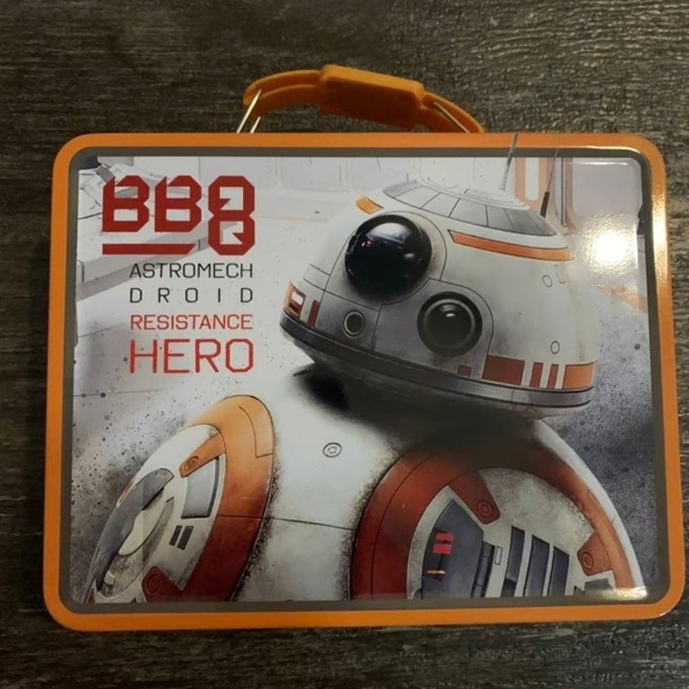 The Box Company Star‎ Wars Metal Lunchbox BB8 Hero Orange